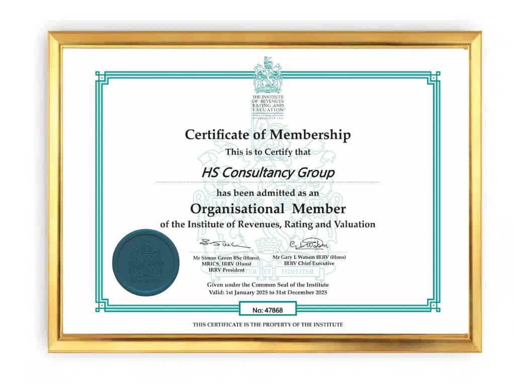 IRRV Certificate 2025